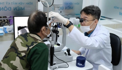 Dịch vụ chẩn đoán hình ảnh mắt tại Bệnh viện mắt miền đông
