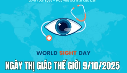 Khám mắt định kỳ giúp phòng ngừa mù lòa hiệu quả. Cùng Bệnh viện Mắt Miền Đông hưởng ứng Ngày Thị Giác Thế Giới 2025