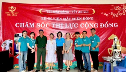 BỆNH VIỆN MẮT MIỀN ĐÔNG TẦM SOÁT MẮT MIỄN PHÍ TẠI CHƯƠNG TRÌNH TẾT VĂN HÓA - NGHĨA TÌNH VÀ CHUỖI SỰ KIỆN MỪNG XUÂN BÍNH NGỌ - MỪNG ĐẢNG QUANG VINH  -