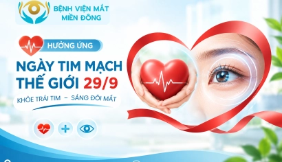 HƯỞNG ỨNG NGÀY TIM MẠCH THẾ GIỚI 29/9/2026
