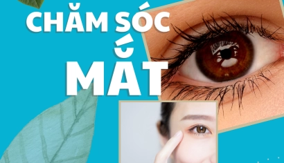 Cách chăm sóc mắt khỏe mạnh